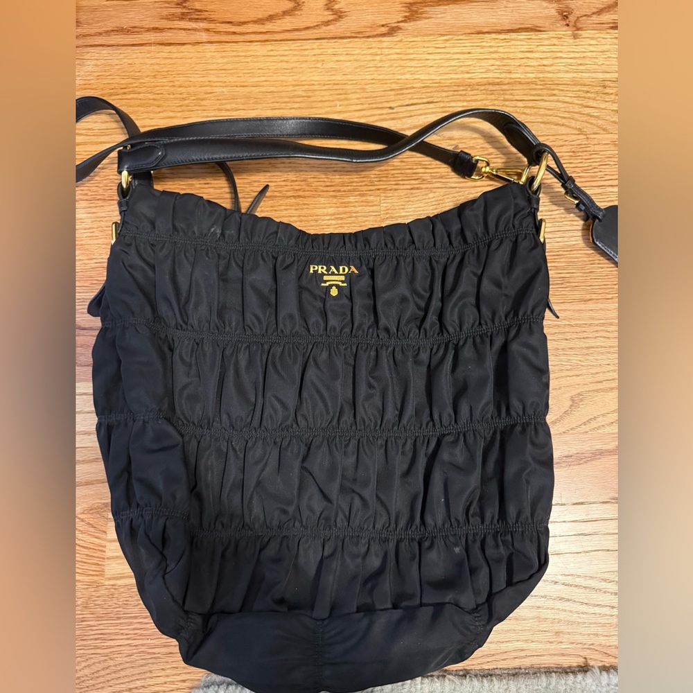 RARE PRADA Nylon Hobo bag.